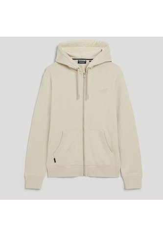 Superdry Buzo Abierto Para Hombre Essential Logo Zip Ub Superdry Superdry