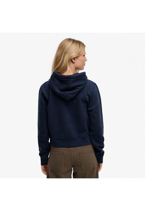 Superdry Buzo Abierto Para Mujer Ath Ess Relaxed Crop Ziphood Superdry