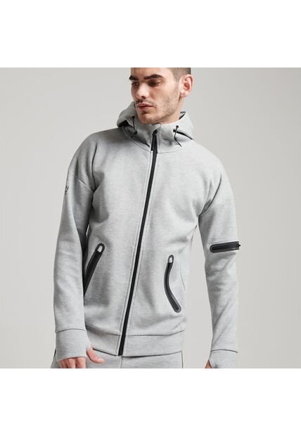 Superdry Buzo Hoodie Abierto Para Hombre Gymtech Superdry