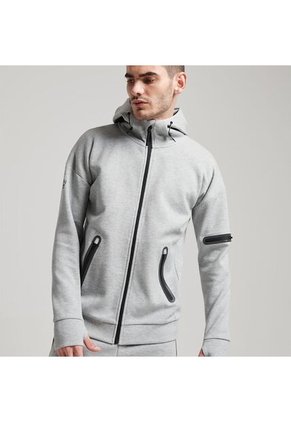 Superdry Buzo Hoodie Abierto Para Hombre Gymtech Superdry