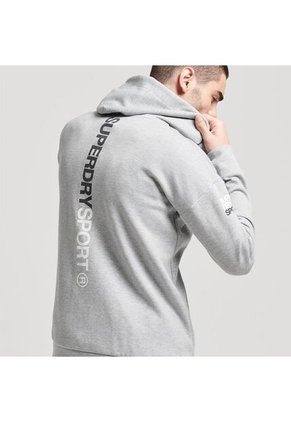 Superdry Buzo Hoodie Abierto Para Hombre Gymtech Superdry
