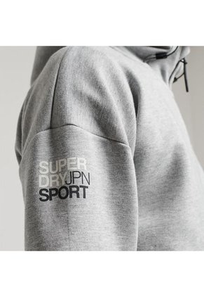 Superdry Buzo Hoodie Abierto Para Hombre Gymtech Superdry