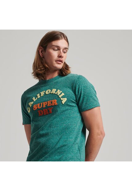 Superdry Camiseta Para Hombre Vintage Great Outdoors Apq Tee Superdry