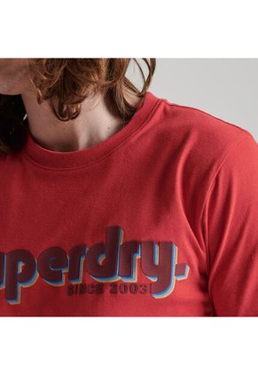 Superdry Camiseta Manga Corta Para Hombre Terrain Logo Classic Superdry