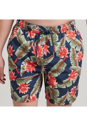 Superdry Pantaloneta Corta Para Hombre Vintage Hawaiian Superdry