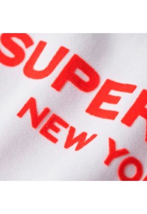 Superdry Buzo Cerrado Para Mujer Sport Luxe Loose Crew Sweat Superdry