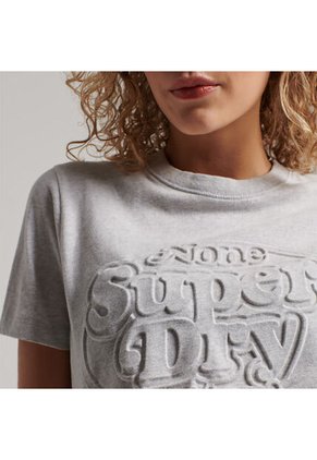 Superdry Camiseta Para Mujer Vintage Cooper Emboss Tee Superdry