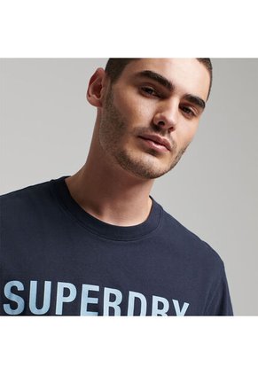 Superdry Camiseta Para Hombre Code Core Sport Tee Superdry