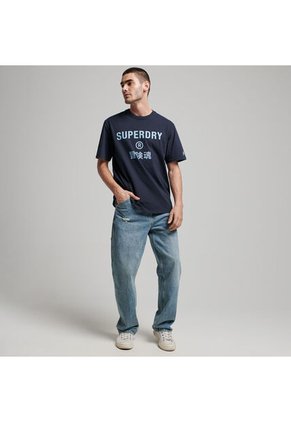 Superdry Camiseta Para Hombre Code Core Sport Tee Superdry
