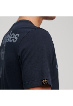 Superdry Camiseta Para Hombre Core City Loose Tee Superdry