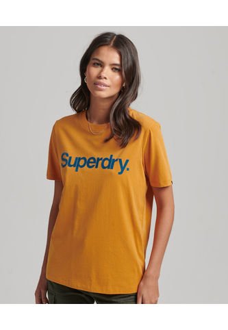 Superdry Camiseta Para Mujer Vintage Core Logo 80 Tee Superdry Superdry