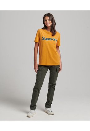 Superdry Camiseta Para Mujer Vintage Core Logo 80 Tee Superdry
