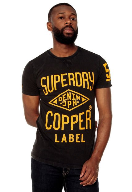 Camisa Negra Superdry