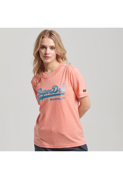 Superdry Camiseta Manga Corta Para Mujer Ellished Superdry