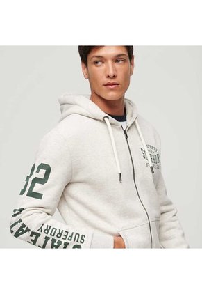 Superdry Buzo Abierto Para Hombre Athletic Coll Graphic Superdry