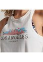 Superdry Camiseta Manga Sisa Para Mujer Vintage City Superdry de Superdry