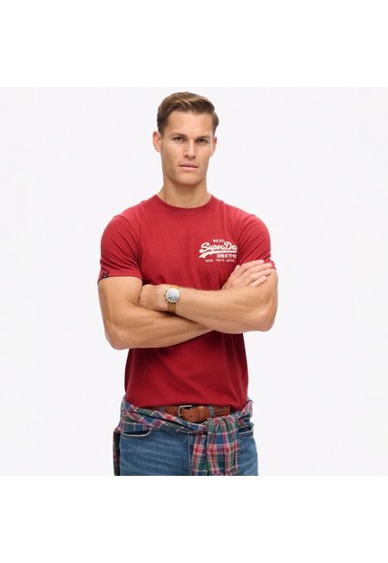 Superdry Camiseta Manga Corta Para Hombre Classic Vl Graphic Superdry