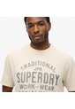 Superdry Camiseta Manga Corta Para Hombre Machined Goods Workwear Tee Superdry de Superdry