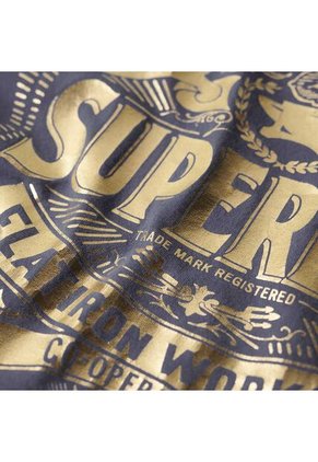 Superdry Camiseta Para Hombre Metallic Workwear Graphic Superdry