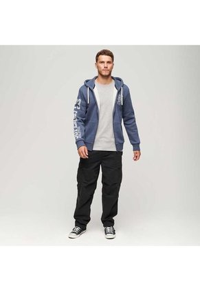 Superdry Buzo Abierto Para Hombre Athletic Coll Graphic Superdry