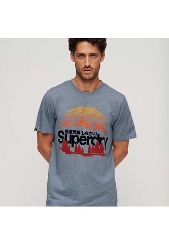 Superdry Camiseta Para Hombre Cl Great Outdoors Graphic Superdry Superdry