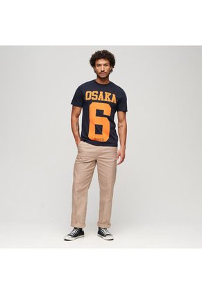 Superdry Camiseta Manga Corta Para Hombre Osaka Neon Graphic Superdry