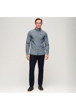 Superdry Camisa Manga Larga Para Hombre Cotton Oxford Superdry