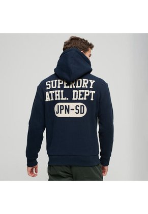 Superdry Buzo Cerrado Para Hombre Athletic Script Flock Hood Superdry