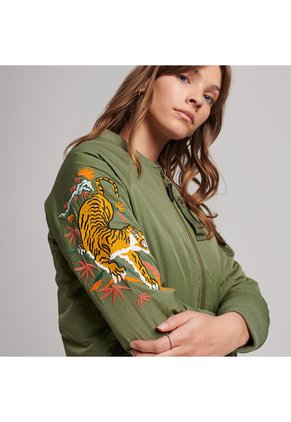 Superdry Chaqueta Casual Para Mujer Vintage Military Suikajan Superdry