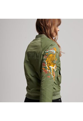 Superdry Chaqueta Casual Para Mujer Vintage Military Suikajan Superdry