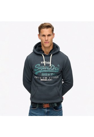 Superdry Buzo Cerrado Para Hombre Duo Vintage Logo Superdry Superdry