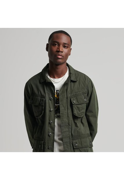 Superdry Chaqueta Casual Para Hombre Tropical Combat Superdry