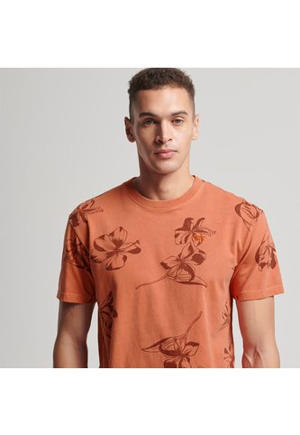 Superdry Camiseta Para Hombre Vintage Printed Superdry Superdry