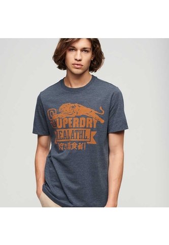 Superdry Camiseta Para Hombre Athletic College Graphic Superdry Superdry