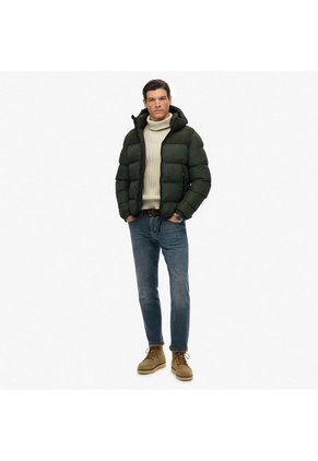 Superdry Chaqueta Para Hombre Colourblock Hooded Puffer Jkt Superdry