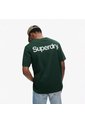 Superdry Camiseta Manga Corta Para Hombre Core Logo City Loose Tee Superdry de Superdry