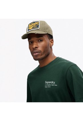 Superdry Camiseta Manga Corta Para Hombre Core Logo City Loose Tee Superdry