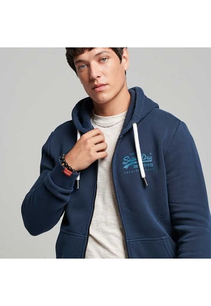 Superdry Buzo Abierto Para Hombre Vintage Vl Neon Zip Superdry