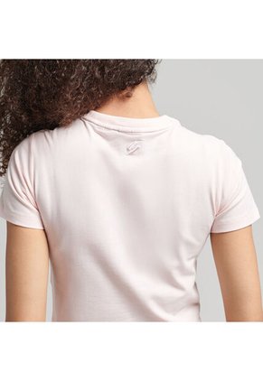 Superdry Camiseta Manga Corta Para Mujer Code Graphic Tiny Tee Superdry