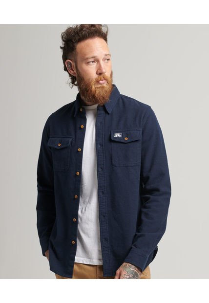 Superdry Camisa Manga Larga Para Hombre Vintage Trailsman Flannel Superdry 52308