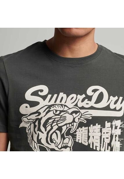 Superdry Camiseta Para Hombre Stay Lucky Graphic Superdry