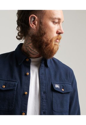 Superdry Camisa Manga Larga Para Hombre Vintage Trailsman Flannel Superdry 52308