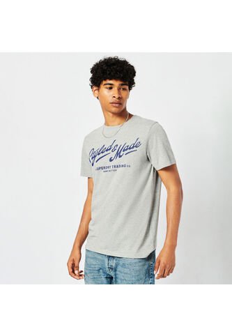 Superdry Camiseta Manga Corta Para Hombre Vintage Script Style Ww Tee Superdry Superdry