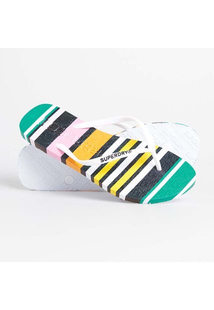 Superdry Flip Flop Para Mujer Super Sleek Aop Flip Flop Superdry 46586