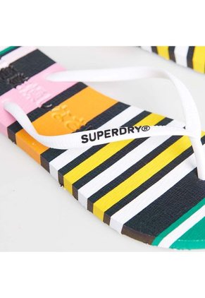 Superdry Flip Flop Para Mujer Super Sleek Aop Flip Flop Superdry 46586