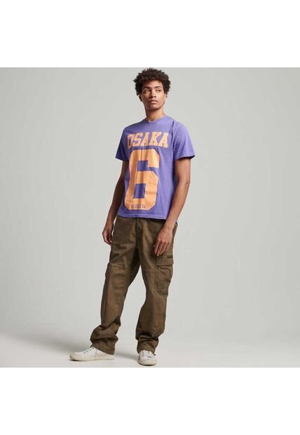 Superdry Camiseta Manga Corta Para Hombre Osaka Neon Graphic Superdry