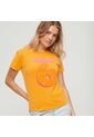 Superdry Camiseta Para Mujer Osaka Graphic Fitted Superdry de Superdry