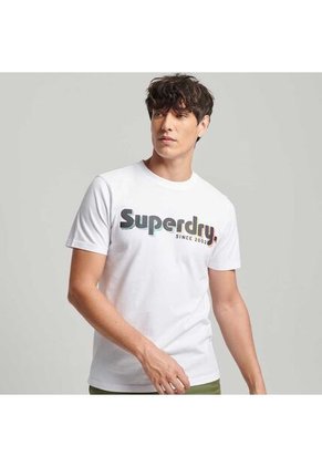 Superdry Camiseta Manga Corta Para Hombre Terrain Logo Classic Superdry