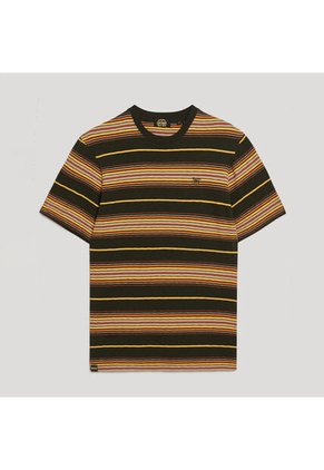 Superdry Camiseta Manga Corta Para Hombre Relaxed Fit Stripe Superdry