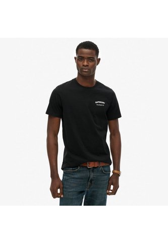 Superdry Camiseta Manga Corta Para Hombre British Design Relaxed Tee Superdry Superdry